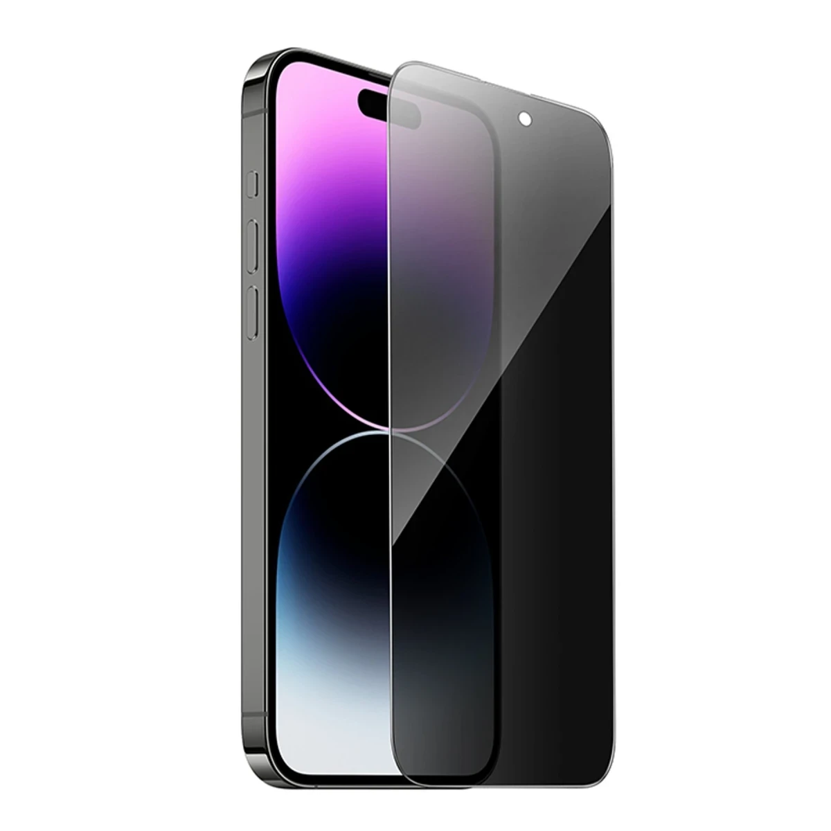 Hoco. Apple iPhone 15 9D Dustproof Hayalet Cam Ekran Koruyucu - Siyah